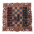 Wood chess set, 'Rama' - Religious Carved Chess Set thumbail