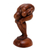 Wood statuette, 'Bending Yogi' - Wood statuette thumbail