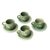 Ceramic cups and saucers, 'Turtle Action' (set for 4) - Ceramic Cups and Saucers (Set of 4) (image 2b) thumbail