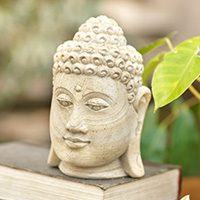 Featured review for Sandstone bust, Lord Buddha