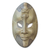 Wood mask, 'Comedy and Tragedy' - Hand Carved Wood Mask thumbail
