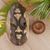 Máscara de madera - Máscara de madera tallada a mano