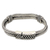 Sterling silver braided bracelet, 'Rivers of Life' - Sterling Silver Braided Bracelet (image 2a) thumbail