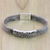 Sterling silver pendant bracelet, 'Transcend' - Handmade Sterling Silver Pendant Bracelet