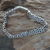 Men's sterling silver bracelet, 'Intermezzo' - Men's Sterling Silver Wristband Bracelet thumbail