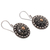 Sterling silver dangle earrings, 'Shields' - Sterling silver dangle earrings (image 2b) thumbail