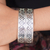 Bracelet, 'Bima'  - Handmade Sterling Silver Cuff Bracelet
