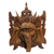 Wood mask, 'Sacred Man-Elephant I' - 'Sacred Man-Elephant Lord Ganesha Balinese Wall Mask (image 2a) thumbail