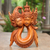 Escultura de madera, 'Rama and Sita Harmony' - 'Rama and Sita Harmony Hand Carved Balinese Sculpture'