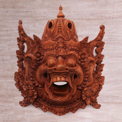 Wood mask, Evil Kumbakarna