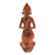 Wood statuette, 'Devoted in Prayer' - Wood statuette (image 2d) thumbail