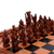 Wood chess set, 'Gods of War' - Wood chess set (image 2g) thumbail