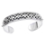 Sterling silver cuff bracelet, 'Lucky Stars' - Sterling Silver Star Motif Cuff Bracelet from Bali (image 2c) thumbail