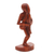 Wood statuette, 'Single Prop Yoga' - Handcrafted Wood Sculpture thumbail