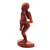Wood statuette, 'Single Prop Yoga' - Handcrafted Wood Sculpture (image 2d) thumbail