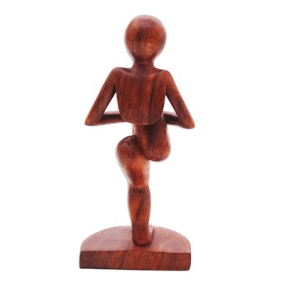 estatuilla de madera - Escultura de madera hecha a mano