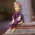 Wood display doll, 'Mr Bali' - Wood display doll (image 2) thumbail