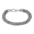Sterling silver braided bracelet, 'Togetherness' - Handmade Sterling Silver Bracelet from Indonesia (image 2a) thumbail