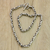 Sterling silver chain necklace, 'Eight Motif' - Artisan Jewelry Sterling Silver Necklace (image 2) thumbail