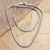 Sterling silver chain necklace, 'Rice Seeds' - Handmade Sterling Silver Chain Necklace (image 2) thumbail
