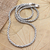 Sterling silver chain necklace, 'Rice Seeds' - Handmade Sterling Silver Chain Necklace (image 2b) thumbail