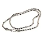 Sterling silver chain necklace, 'Silver Sleek' - Sterling Silver Chain Necklace