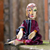 Wood display doll, 'Legend' - Hand Painted Display Doll (image 2) thumbail