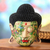 Wood mask, 'Delighted Buddha' - Wood mask (image 2b) thumbail