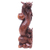 Wood statuette, 'Coiling Dragons' - Handcrafted Wood Sculpture (image 2d) thumbail