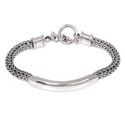 Sterling Silver Chain Bracelet from Indonesia