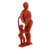 Wood sculpture, 'Abstract Family' - Hand Carved Mother and Child Sculpture (image 2c) thumbail