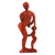 Wood sculpture, 'Abstract Family' - Hand Carved Mother and Child Sculpture (image 2d) thumbail