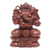 Holzstatuette „ganesha, heiliger elefantenmensch“ - holzstatuette