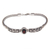 Garnet pendant bracelet, 'Cosmic Story' - Sterling Silver Garnet Bracelet thumbail