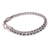 Sterling silver braided bracelet, 'Java Temptation' - Handmade Sterling Silver Chain Bracelet (image 2d) thumbail