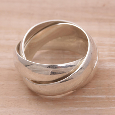 sterling silver band rings