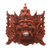 Wood mask, 'Rahwana, King of Alengka' - Balinese Carved Wood Mask Depicting Alengka King of Alengka thumbail