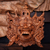 Wood mask, 'Rahwana, King of Alengka' - Balinese Carved Wood Mask Depicting Alengka King of Alengka (image 2b) thumbail