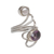 Amethyst and pearl ring, 'Pure in Heart' - Amethyst and Pearl Ring (image 2e) thumbail