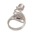 Amethyst and pearl ring, 'Pure in Heart' - Amethyst and Pearl Ring (image 2g) thumbail