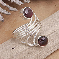 Garnet ring, Life Force of Peace