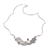 Amethyst choker, 'Mermaid Spell' - Amethyst Sterling Silver Pendant Necklace  thumbail