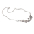 Amethyst choker, 'Mermaid Spell' - Amethyst Sterling Silver Pendant Necklace  (image 2b) thumbail