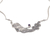 Amethyst choker, 'Mermaid Spell' - Amethyst Sterling Silver Pendant Necklace  (image 2c) thumbail