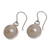 Aretes colgantes de perlas cultivadas - Aretes colgantes de novia en plata esterlina con perlas cultivadas