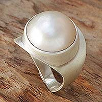 anillo de perlas cultivadas - anillo de perlas cultivadas