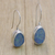 Opal earrings, 'Sweet Princess' - Sterling Silver Opal Drop Earrings