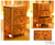 Wood chest of drawers, 'Paradise' - Small Carved Wood Chest of Drawers  (image 2) thumbail