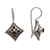 Garnet dangle earrings, 'Temple Window' - Garnet dangle earrings (image 2c) thumbail