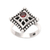Garnet cocktail ring, 'Temple Window' - Garnet cocktail ring (image 2a) thumbail
